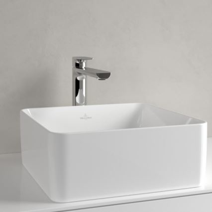 Villeroy & Boch 4A213801 - COLLARO 38x38 cm Countertop Basin, ceramic/white