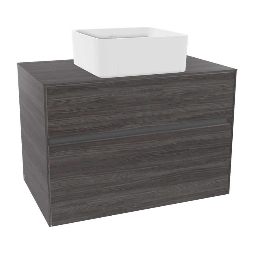Villeroy & Boch 4A213801 - COLLARO 38x38 cm Countertop Basin, ceramic/white