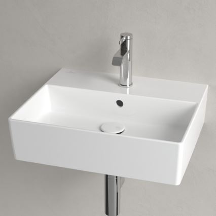 Villeroy & Boch 4A225G01 - MEMENTO 50 x 42 cm Wall-hung/Countertop Basin, Ceramic/White