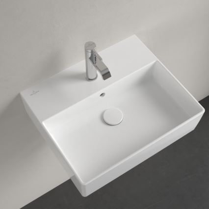 Villeroy & Boch 4A225G01 - MEMENTO 50 x 42 cm Wall-hung/Countertop Basin, Ceramic/White