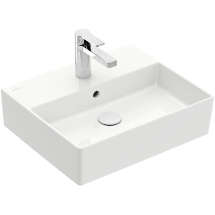 Villeroy & Boch 4A225G01 - MEMENTO 50 x 42 cm Wall-hung/Countertop Basin, Ceramic/White