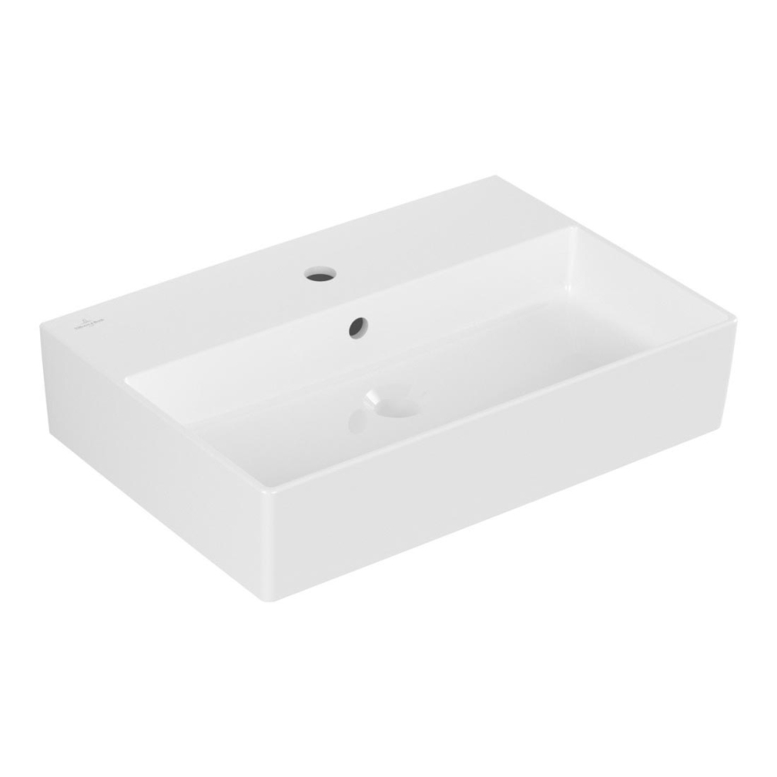 Villeroy & Boch 4A226G01 - MEMENTO 60 x 42 cm Wall-hung/Countertop Basin, Ceramic/White