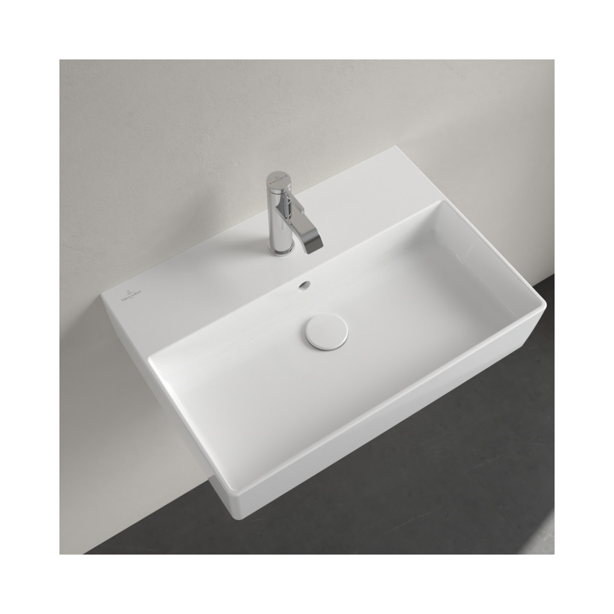 Villeroy & Boch 4A226G01 - MEMENTO 60 x 42 cm Wall-hung/Countertop Basin, Ceramic/White