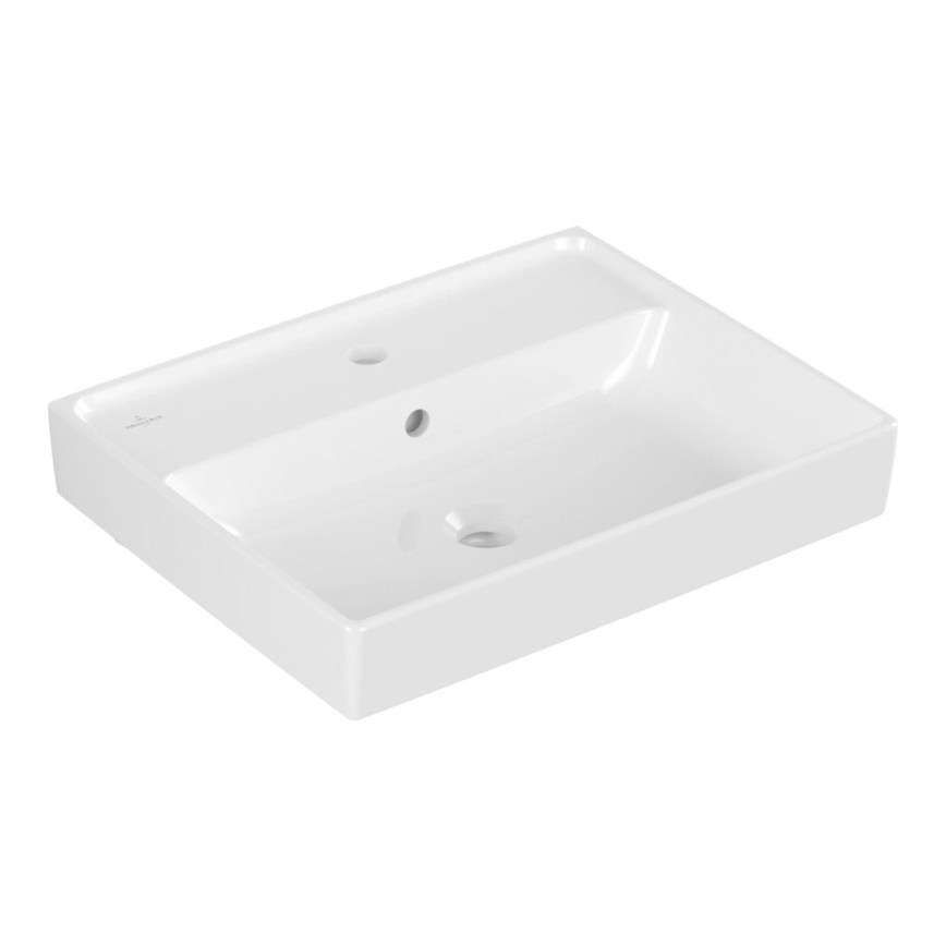 Villeroy & Boch 4A335501 - COLLARO Wall-hung washbasin 55x44 cm ceramic/white