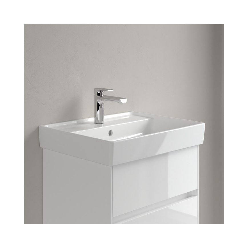 Villeroy & Boch 4A335501 - COLLARO Wall-hung washbasin 55x44 cm ceramic/white
