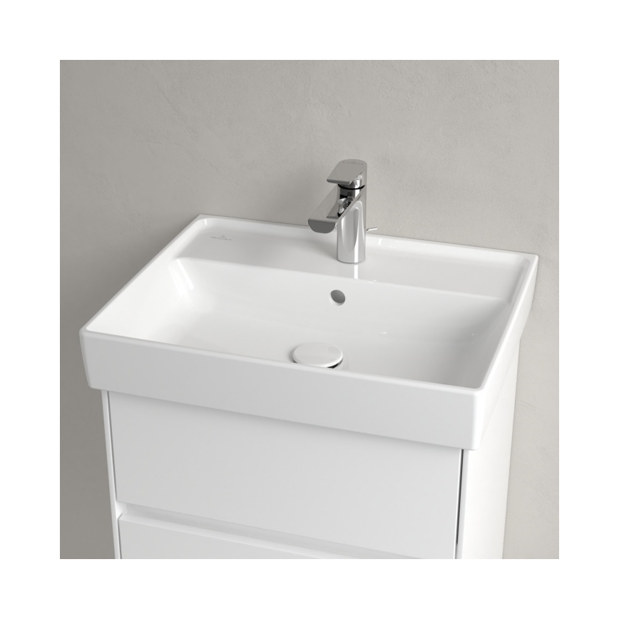 Villeroy & Boch 4A335501 - COLLARO Wall-hung washbasin 55x44 cm ceramic/white
