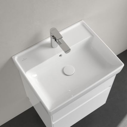 Villeroy & Boch 4A335501 - COLLARO Wall-hung washbasin 55x44 cm ceramic/white