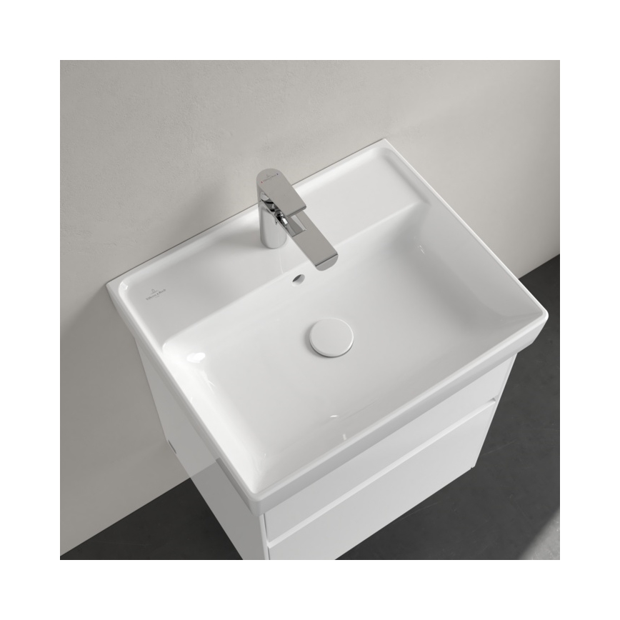 Villeroy & Boch 4A335501 - COLLARO Wall-hung washbasin 55x44 cm ceramic/white