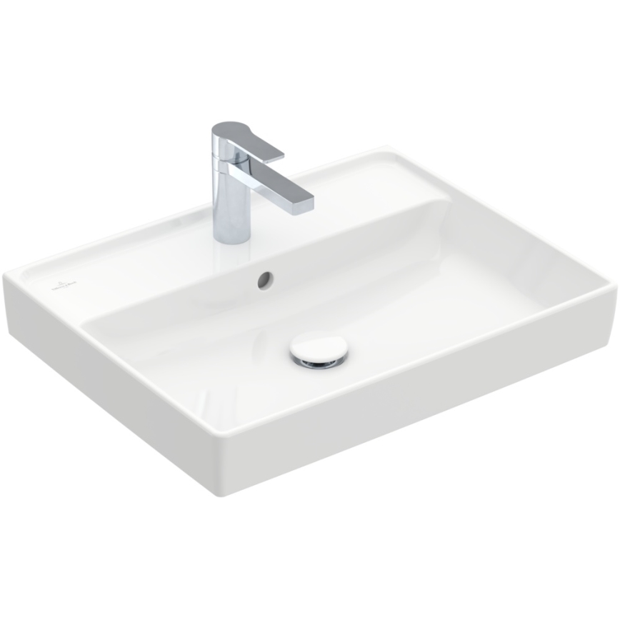 Villeroy & Boch 4A336001 - COLLARO wall-mounted washbasin 60 x 47 cm ceramic/white