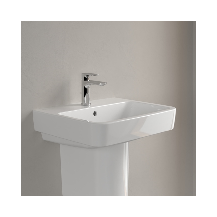 Villeroy & Boch 4A415501 - O.NOVO wall-hung washbasin 55x46 cm ceramic/white