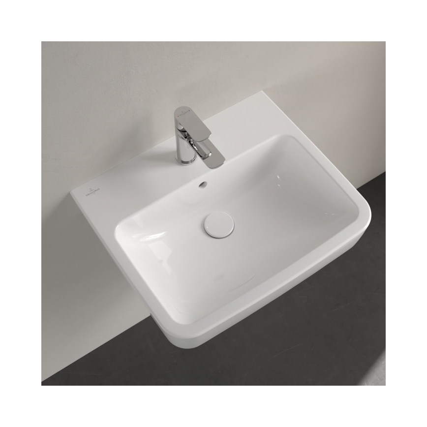 Villeroy & Boch 4A415501 - O.NOVO wall-hung washbasin 55x46 cm ceramic/white