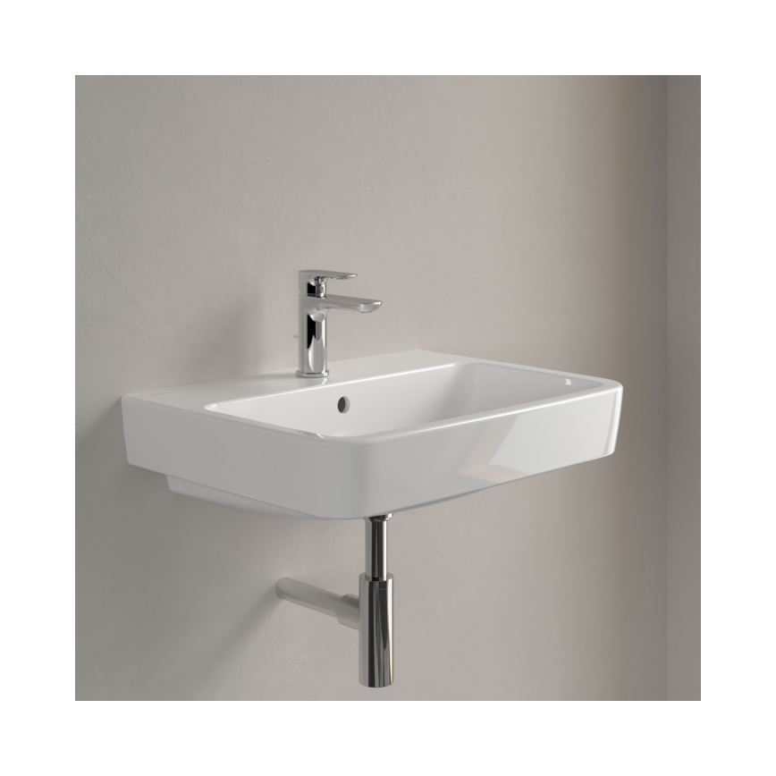 Villeroy & Boch 4A416G01 - Wall-hung washbasin O.NOVO 60x46 cm ceramic/white