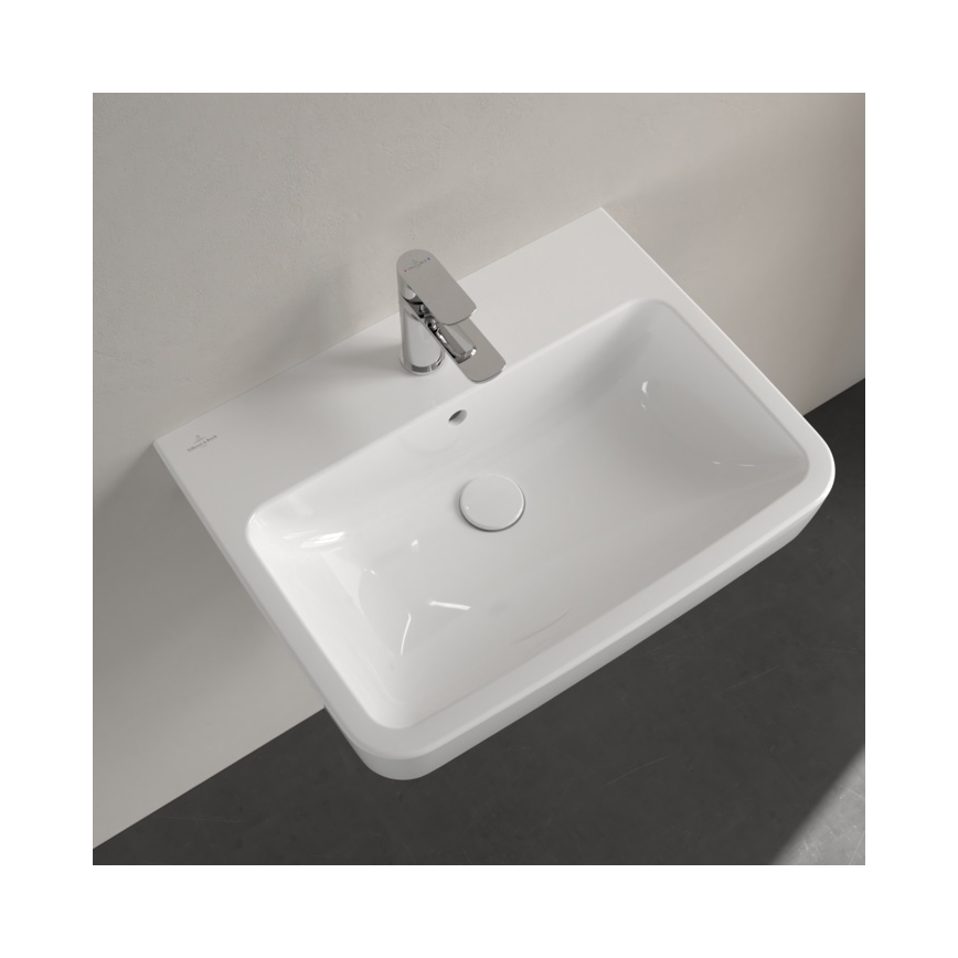 Villeroy & Boch 4A416G01 - Wall-hung washbasin O.NOVO 60x46 cm ceramic/white
