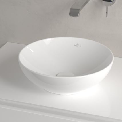 Villeroy & Boch 4A450001 - LOOP&FRIENDS Countertop Basin Ø 38 cm, Ceramic/White
