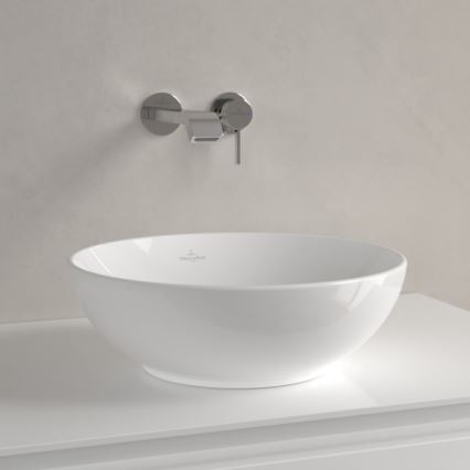 Villeroy & Boch 4A450001 - LOOP&FRIENDS Countertop Basin Ø 38 cm, Ceramic/White