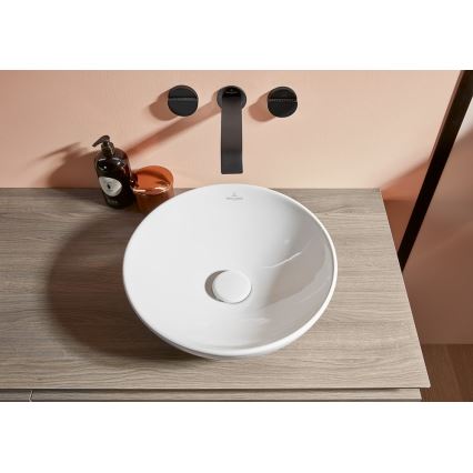 Villeroy & Boch 4A450001 - LOOP&FRIENDS Countertop Basin Ø 38 cm, Ceramic/White