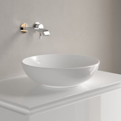 Villeroy & Boch 4A460001 - LOOP&FRIENDS Countertop Basin Ø 42 cm, Ceramic/White