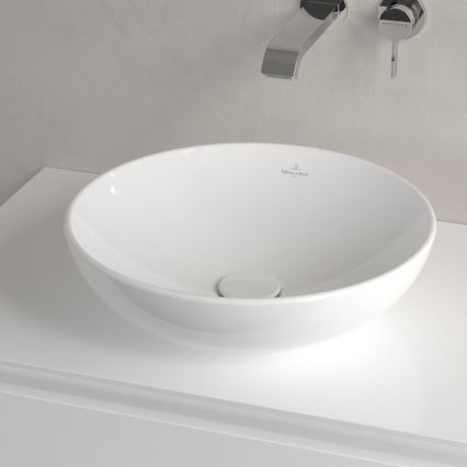 Villeroy & Boch 4A460001 - LOOP&FRIENDS Countertop Basin Ø 42 cm, Ceramic/White