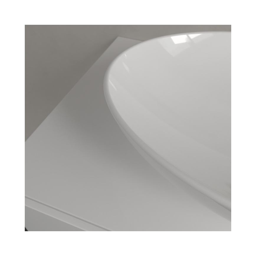 Villeroy & Boch 4A470001 - LOOP&FRIENDS Countertop Basin 56x38 cm ceramic/white