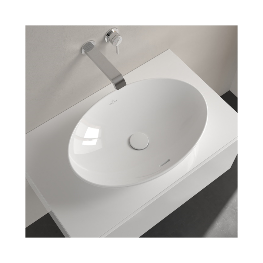 Villeroy & Boch 4A4700R1 - LOOP&FRIENDS Countertop basin 56x38 cm ceramic/white