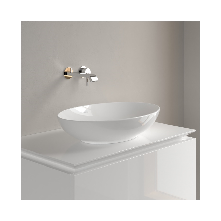 Villeroy & Boch 4A470101 - Countertop washbasin LOOP&FRIENDS 56x38 cm ceramic/white