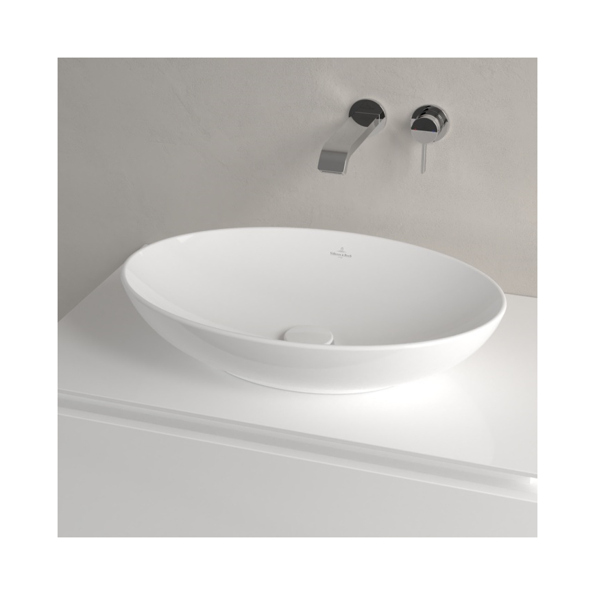 Villeroy & Boch 4A470101 - Countertop washbasin LOOP&FRIENDS 56x38 cm ceramic/white