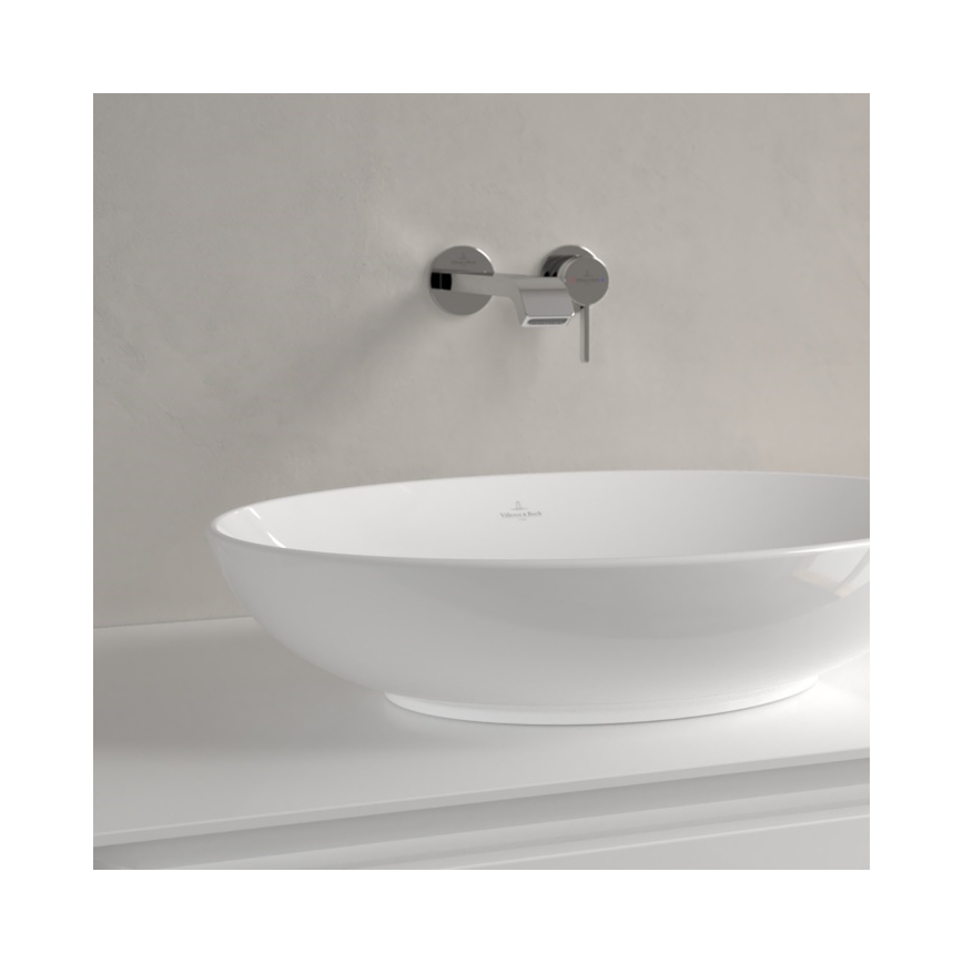 Villeroy & Boch 4A470101 - Countertop washbasin LOOP&FRIENDS 56x38 cm ceramic/white