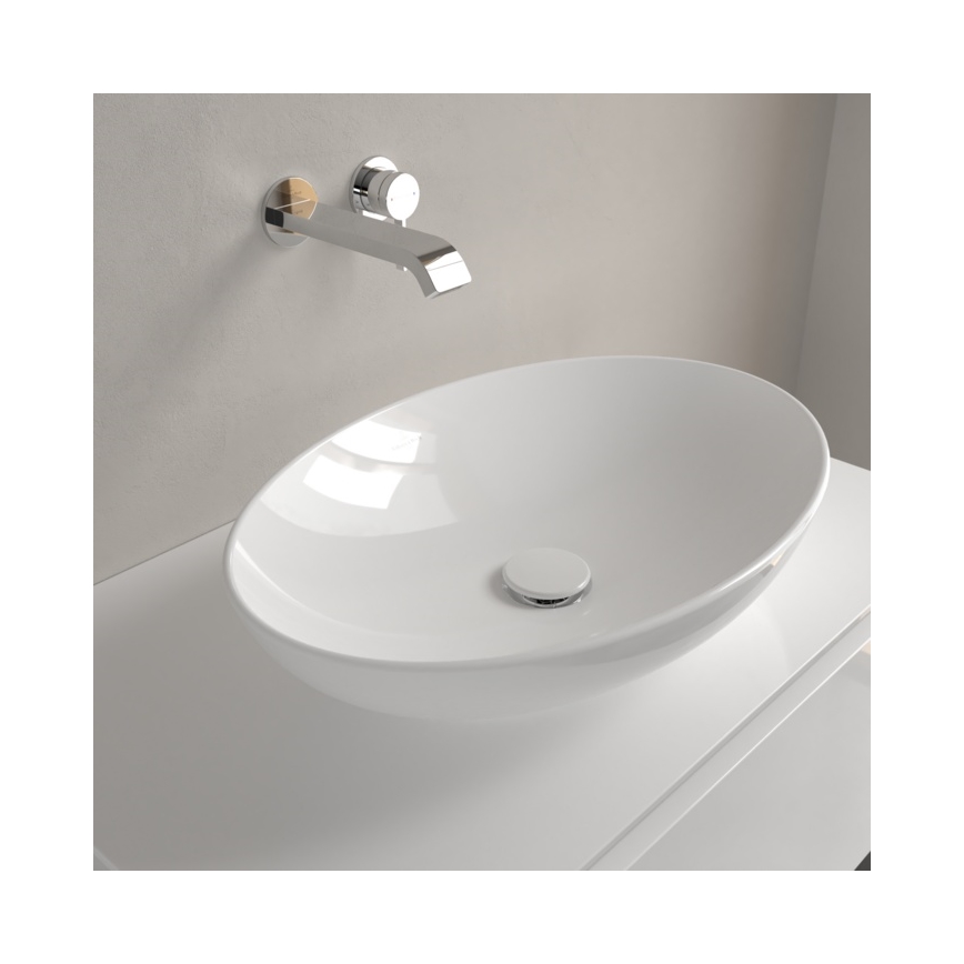 Villeroy & Boch 4A470101 - Countertop washbasin LOOP&FRIENDS 56x38 cm ceramic/white