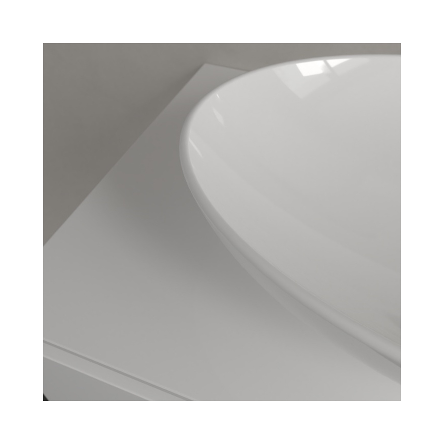 Villeroy & Boch 4A470101 - Countertop washbasin LOOP&FRIENDS 56x38 cm ceramic/white