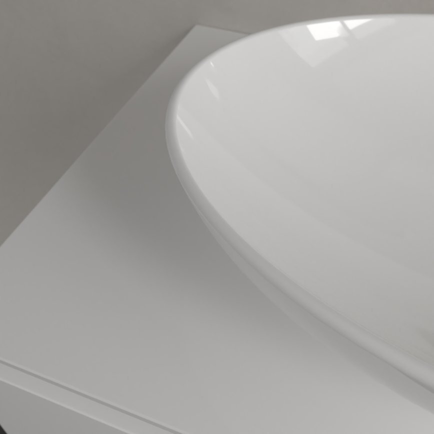 Villeroy & Boch 4A4701R1 - Countertop washbasin LOOP&FRIENDS 56x38 cm ceramic/white