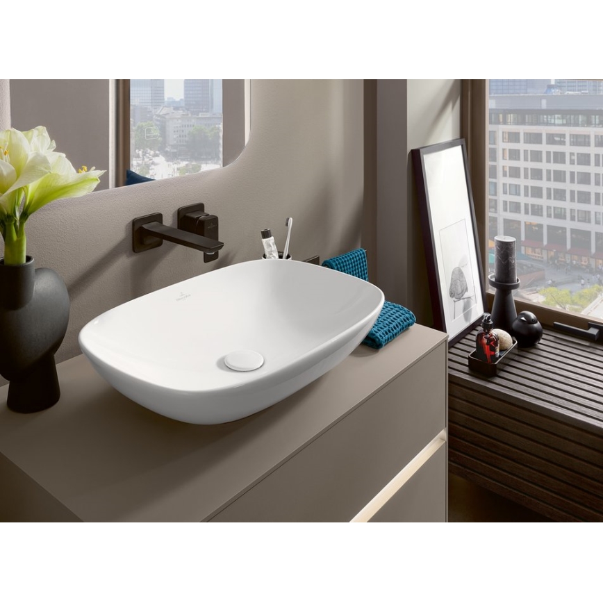 Villeroy & Boch 4A490101 - LOOP&FRIENDS 56x38 cm Countertop washbasin Ceramic/White