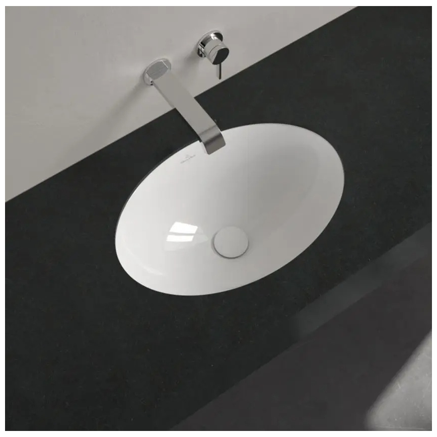 Villeroy & Boch 4A530001 - Inset washbasin LOOP&FRIENDS 43x29 cm ceramic/white