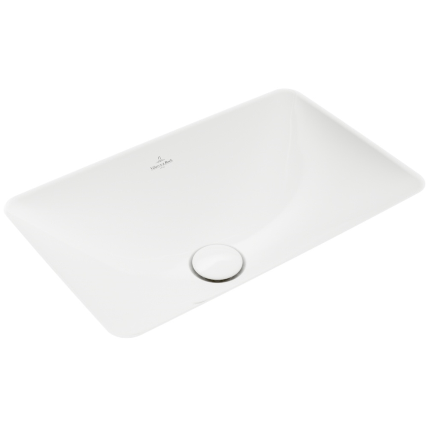 Villeroy & Boch 4A5600R1 - Recessed Washbasin LOOP&FRIENDS 45 x 28 cm, Ceramic/White