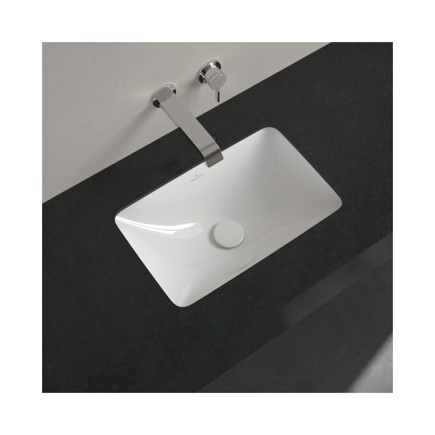 Villeroy & Boch 4A5601R1 - Inset washbasin LOOP&FRIENDS 45 x 28 cm, white ceramic