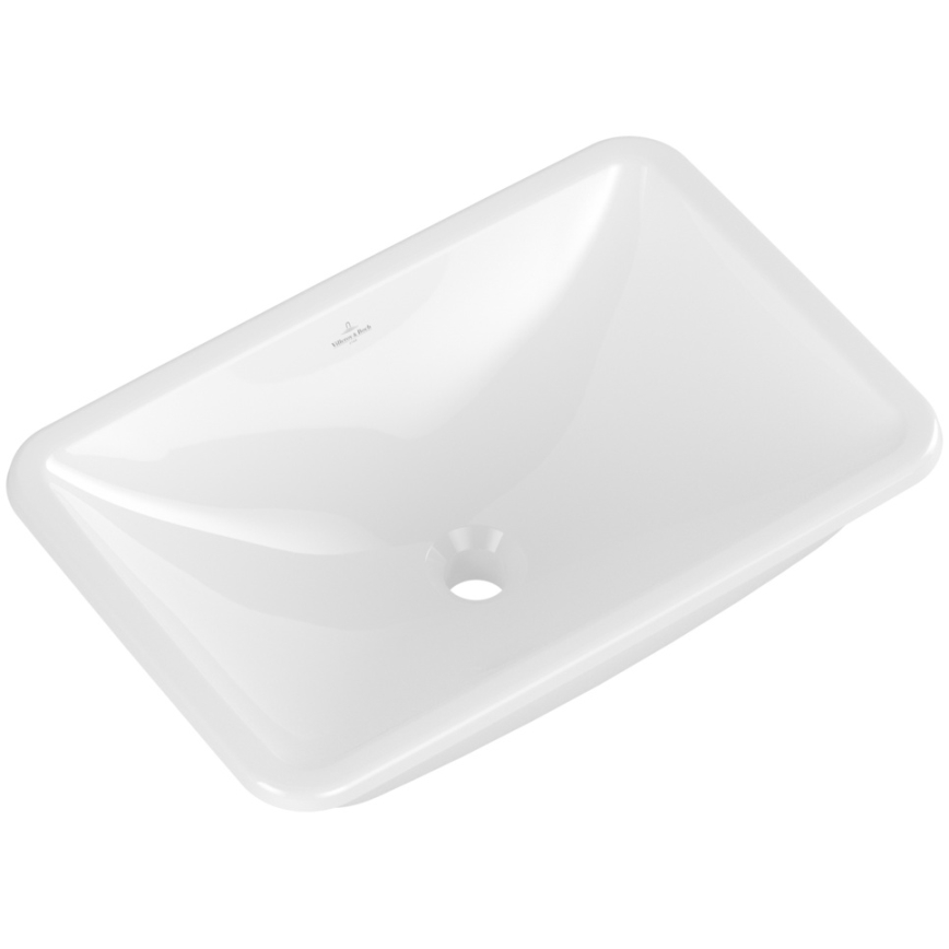 Villeroy & Boch 4A570101 - LOOP&FRIENDS recessed washbasin 54 x 34 cm ceramic/white