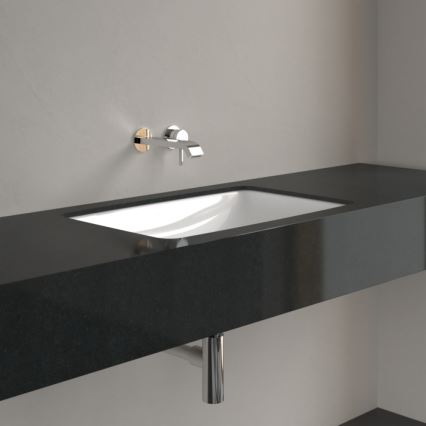 Villeroy & Boch 4A580101 - LOOP&FRIENDS Recessed Washbasin, 61.5 x 38 cm, Ceramic/White