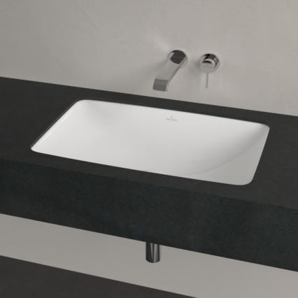Villeroy & Boch 4A580101 - LOOP&FRIENDS Recessed Washbasin, 61.5 x 38 cm, Ceramic/White