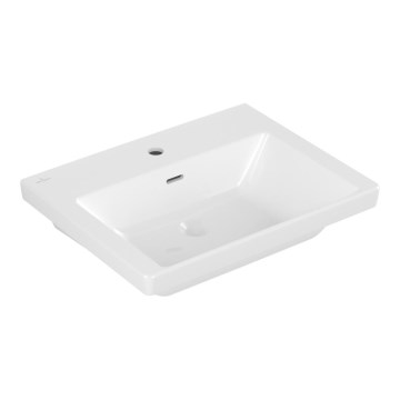 Villeroy & Boch 4A706001 - Wall-hung washbasin SUBWAY 3.0 60x47 cm ceramic/white