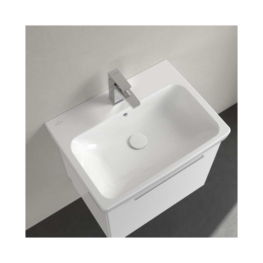 Villeroy & Boch 4A876001 - ARCHITECTURA Wall-hung Basin 60x45 cm Ceramic/White