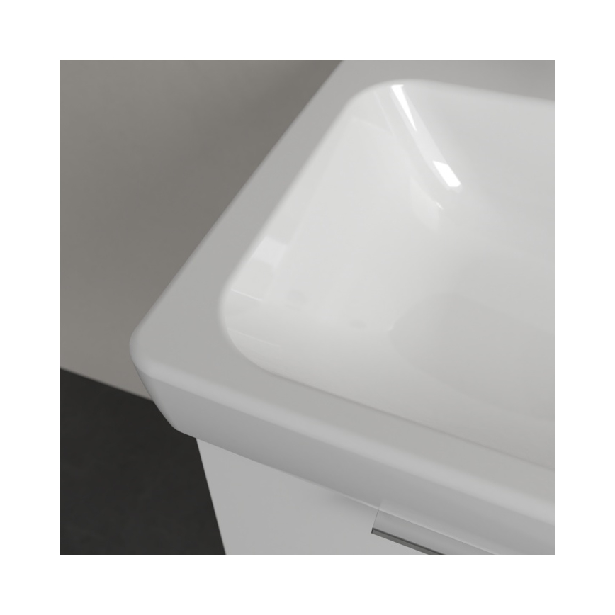 Villeroy & Boch 4A876001 - ARCHITECTURA Wall-hung Basin 60x45 cm Ceramic/White