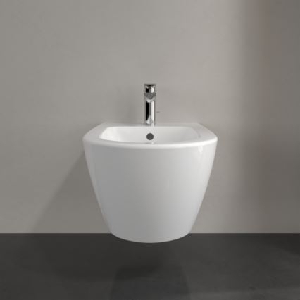 Villeroy & Boch 54000001 - Wall-hung bidet SUBWAY 2.0 37x56 cm ceramic/white