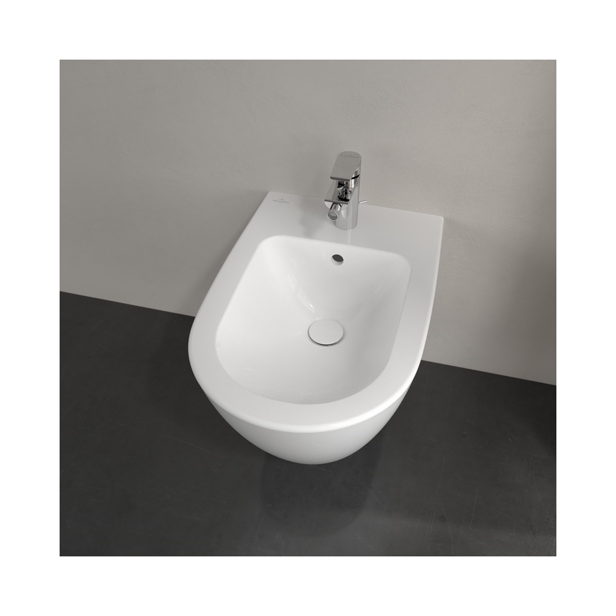 Villeroy & Boch 540000R1 - SUBWAY 2.0 wall-mounted bidet 37 x 56.5 cm ceramic/white