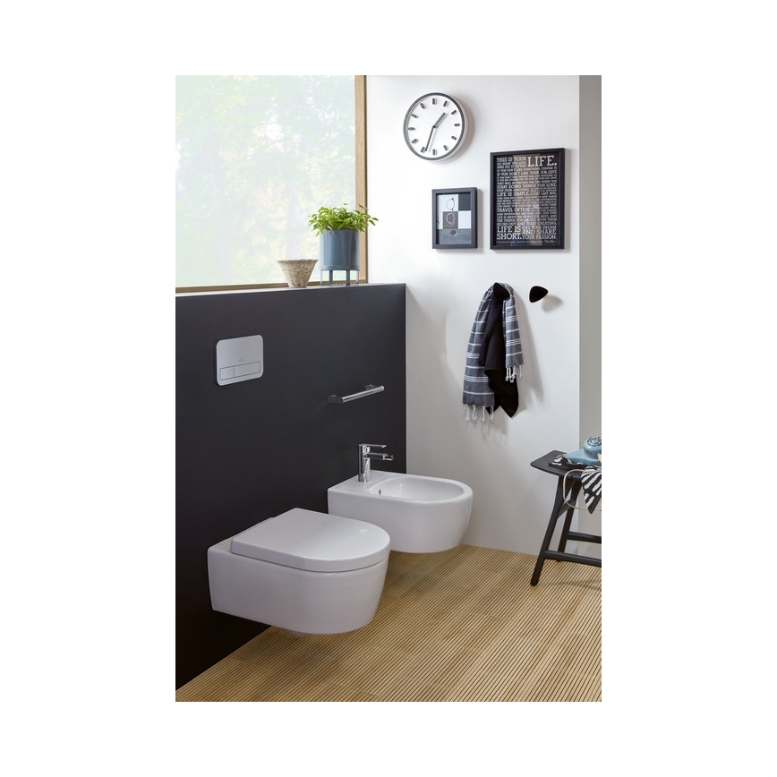 Villeroy & Boch 54050001 - AVENTO wall-hung bidet ceramic/white