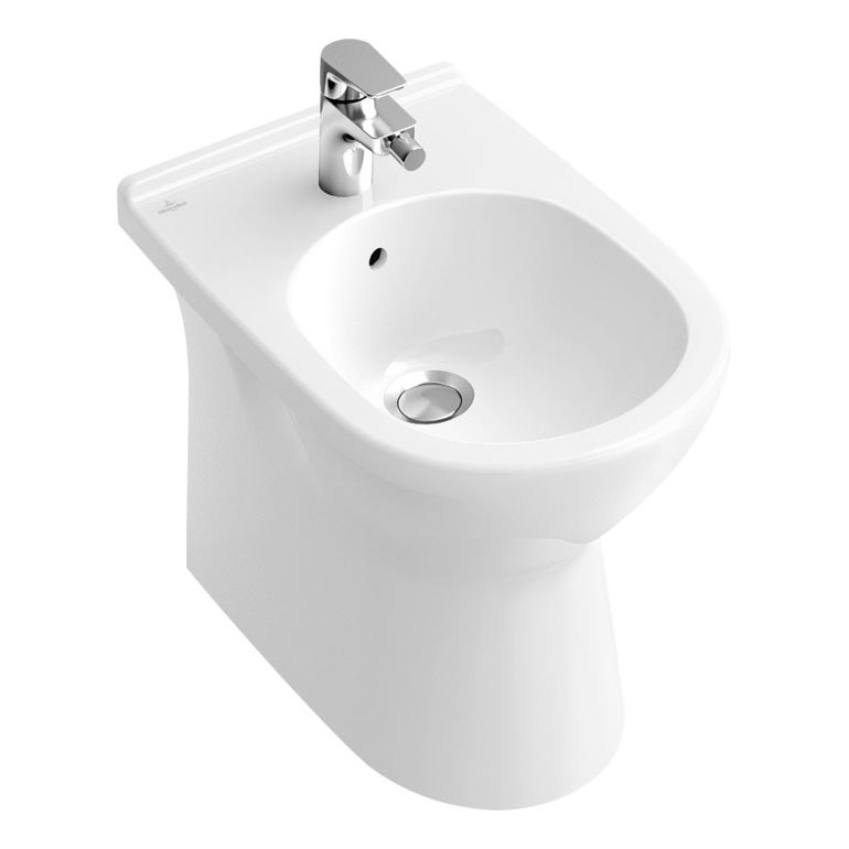 Villeroy & Boch 54610001 - O.NOVO Floor-standing bidet 57x36 cm ceramic/white