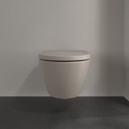 Villeroy & Boch 5614R0AM - Wall-hung toilet SUBWAY 2.0 ceramic/beige
