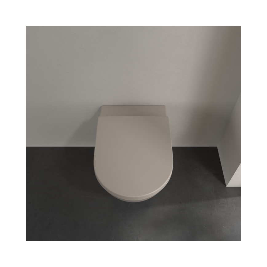 Villeroy & Boch 5614R0AM - Wall-hung toilet SUBWAY 2.0 ceramic/beige