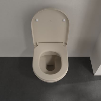 Villeroy & Boch 5614R0AM - Wall-hung toilet SUBWAY 2.0 ceramic/beige