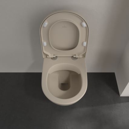 Villeroy & Boch 5614R0AM - Wall-hung toilet SUBWAY 2.0 ceramic/beige