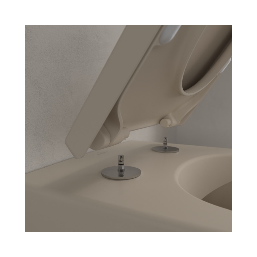 Villeroy & Boch 5614R0AM - Wall-hung toilet SUBWAY 2.0 ceramic/beige