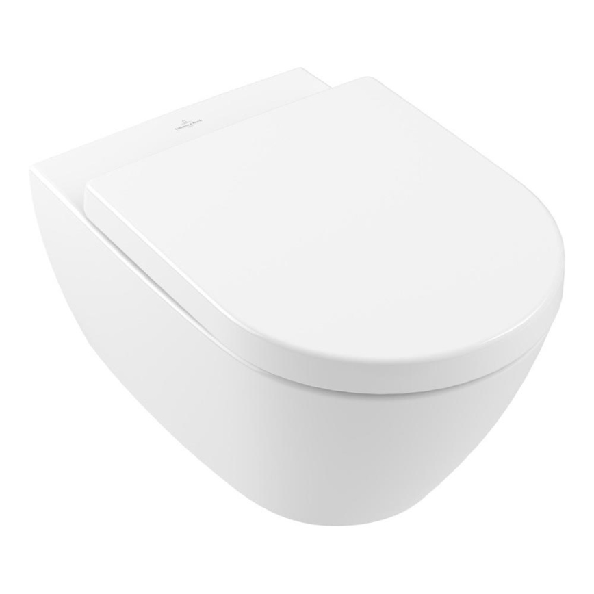 Villeroy & Boch 5614R0R1 - Wall-hung toilet SUBWAY 2.0 ceramic/white